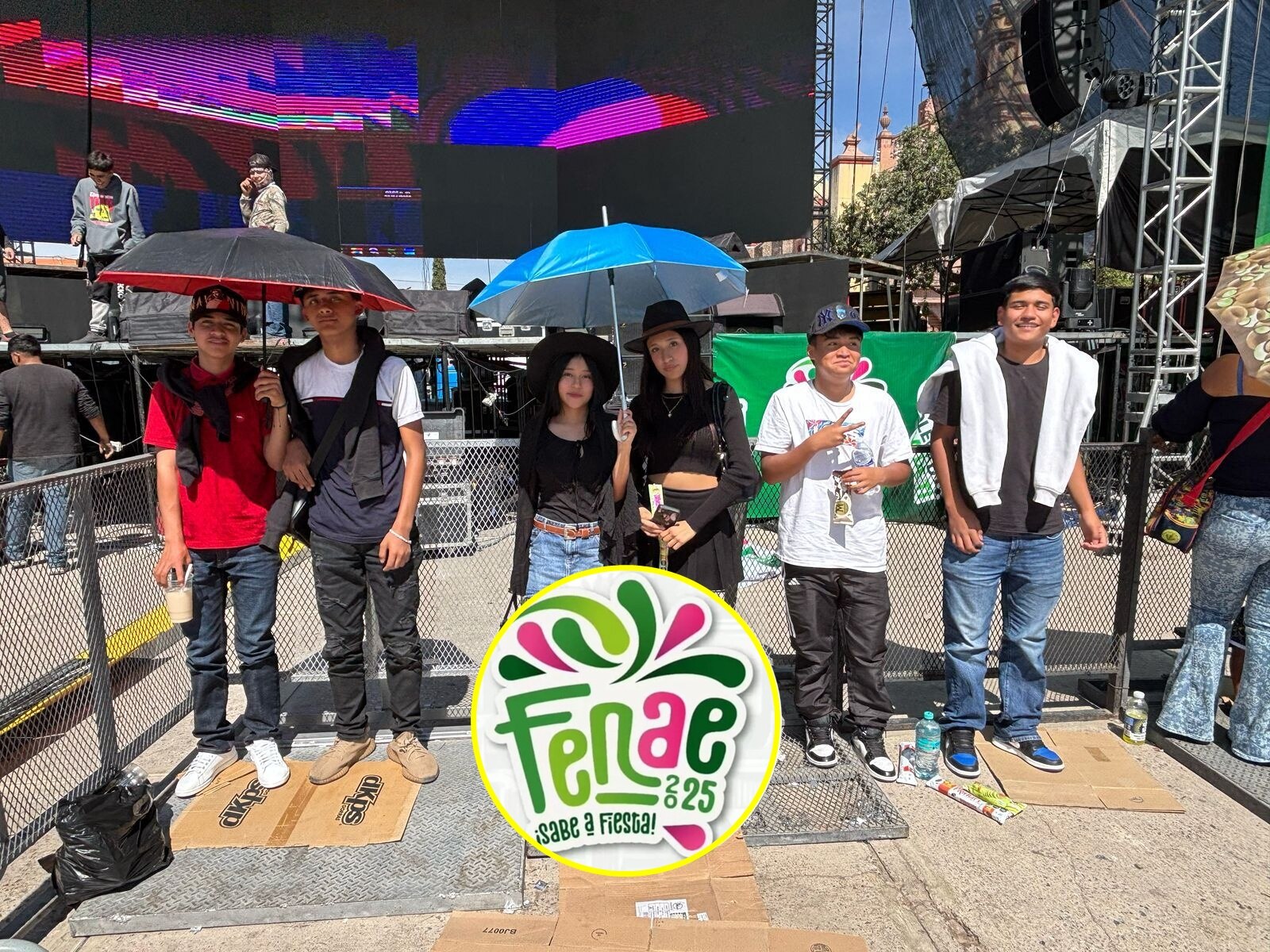 ¡Locura por Marca Registrada en SLP! Fans se forman desde la madrugada para su concierto en la Feria de la Enchilada 