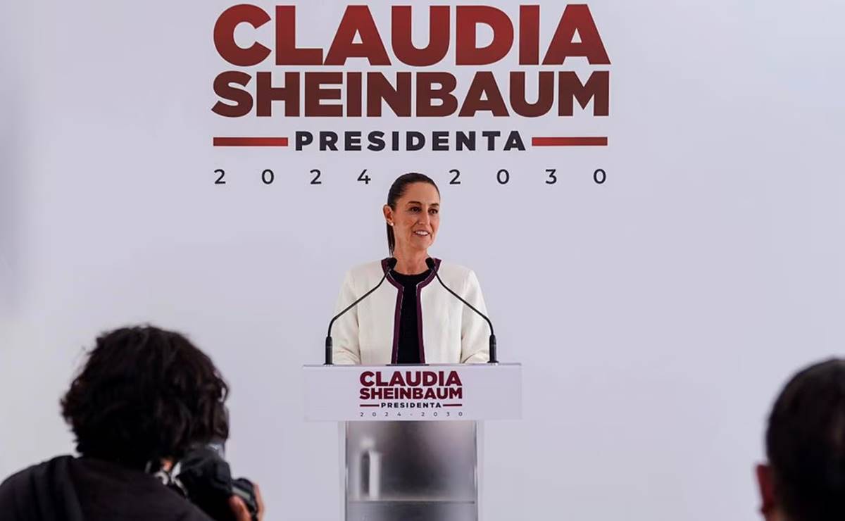 La mayoría que alcanzó la presidenta electa Claudia Sheinbaum no puede verse como que los mexicanos le dieron un “cheque en blanco”, por lo que no debe verse como justificante para “avasallar” a las minorías, dijo la Coparmex. Foto: archivo/EL UNIVERSAL