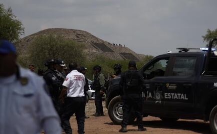Dan saldo final de ataque en Teotihuacán; además de los 2 muertos hay 13 lesionados, todos extranjeros