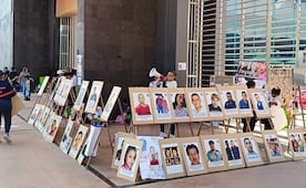 Cuando la Navidad duele, familias salen a las calles por sus desaparecidos en SLP