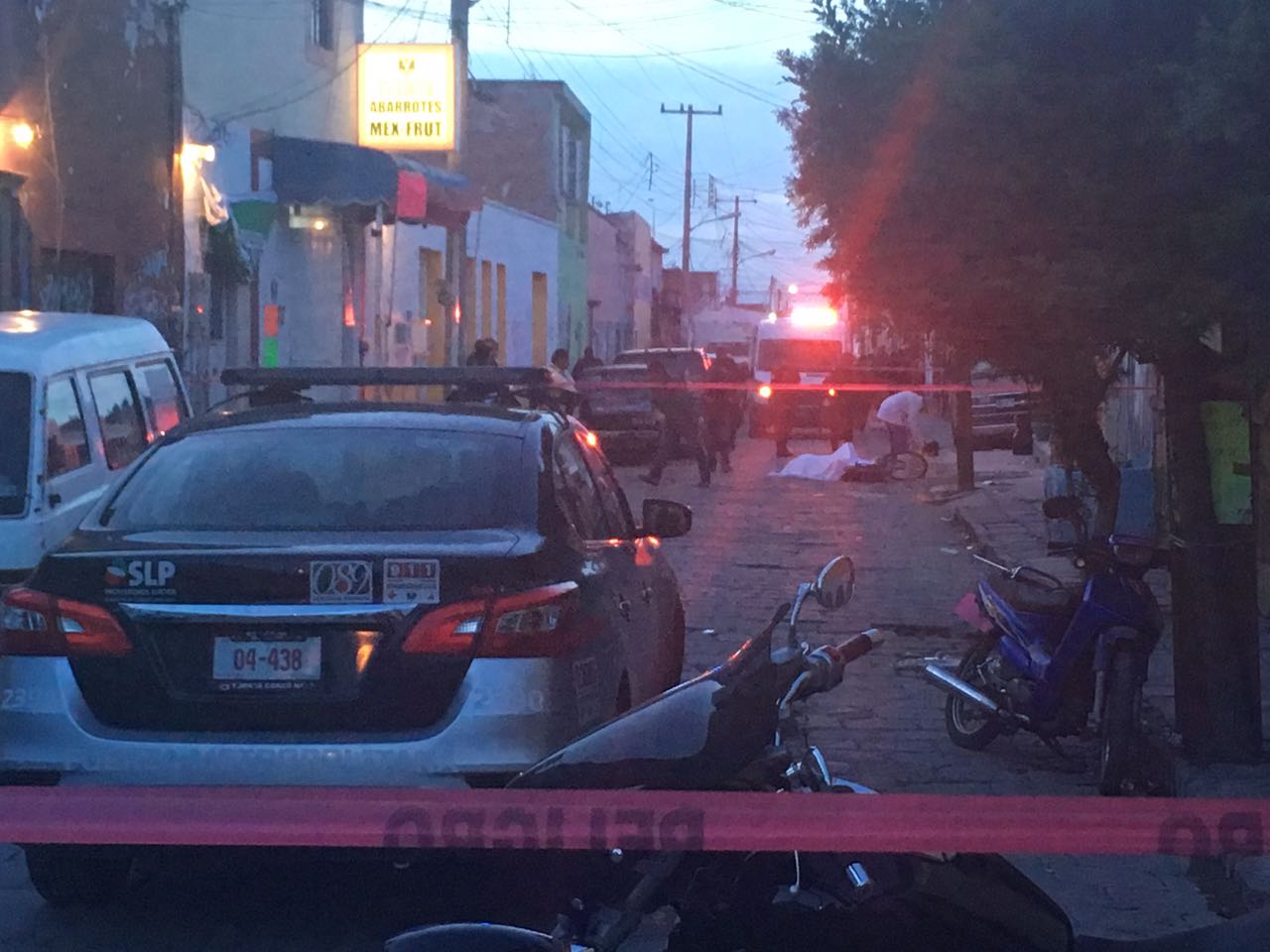 Balacera en Barrio de Tlaxcala, un muerto y dos lesionados