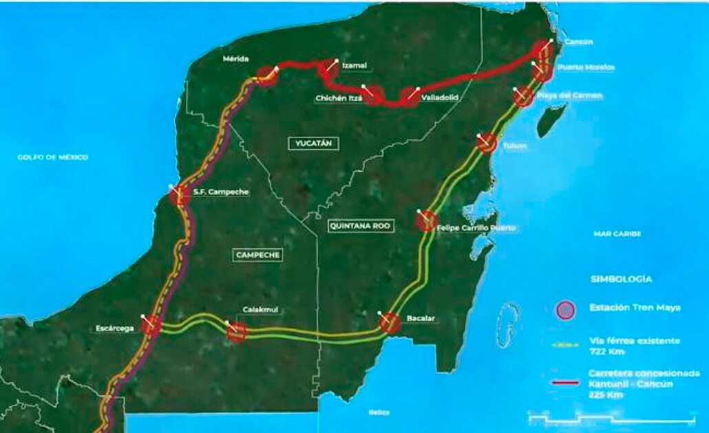 Tren Maya será una realidad, señala López Obrador