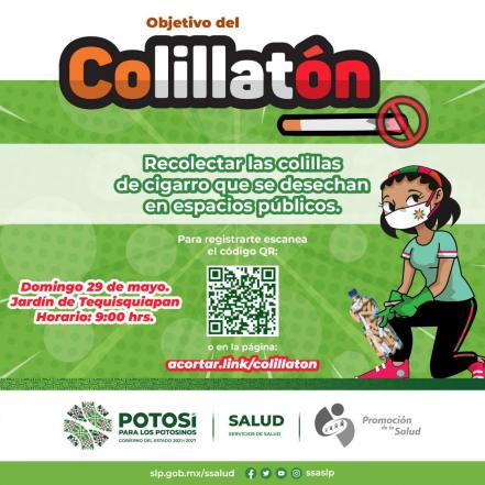 Día Mundial Sin Tabaco 2022: Colillatón en San Luis Potosí, ¿cuándo es y para qué sirve?