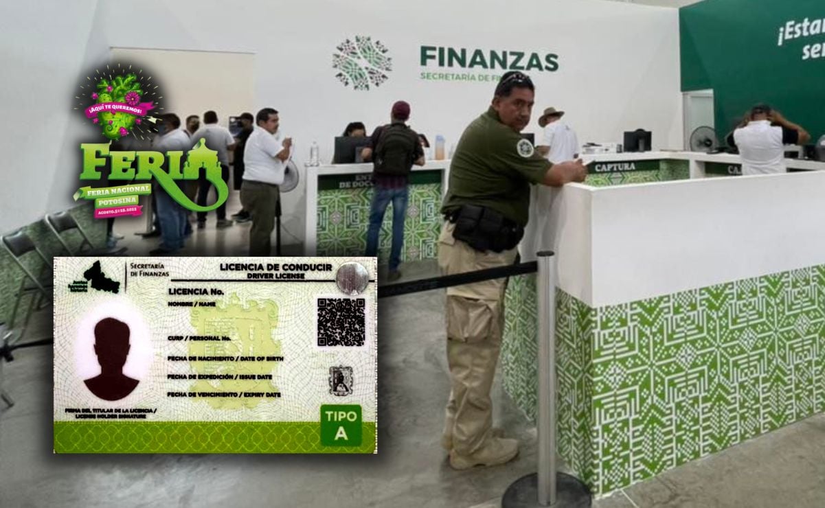 Fenapo 2022. Licencia de conducir y otros trámites que puedes realizar en la Feria Nacional Potosina
