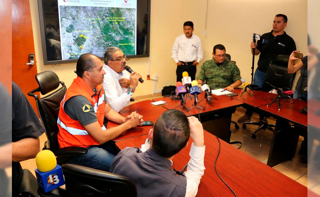 No hay población en riesgo por incendios: Conafor