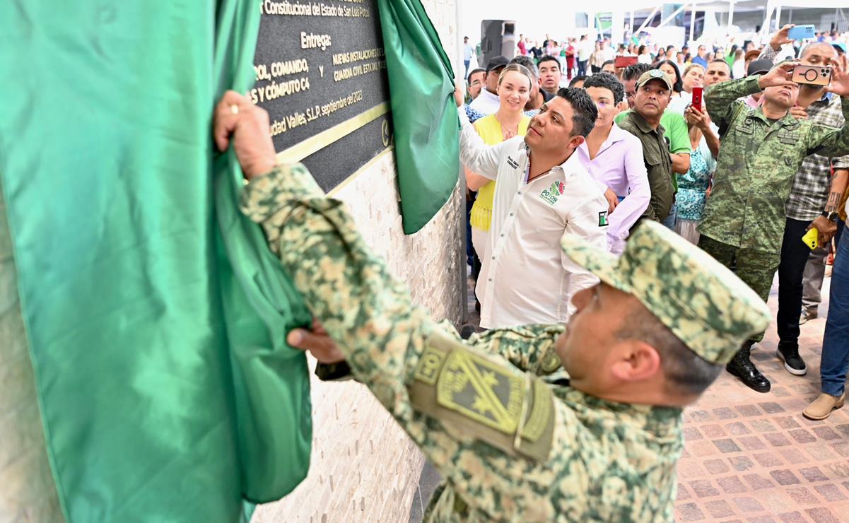Inaugura Ricardo Gallardo C4 en Ciudad Valles; 20 municipios de la Huasteca estarán monitoreados. Foto: Especial