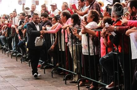 Crónica. El color de la visita de AMLO en SLP