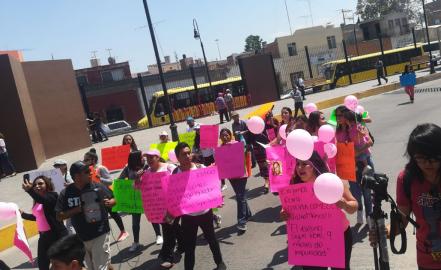 Marchan por muerte de Odalys; exigen respuesta a autoridades