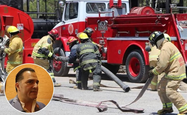 Bomberos Metropolitanos de SLP enfrentan déficit de casi un millón de pesos al mes para operar efectivamente