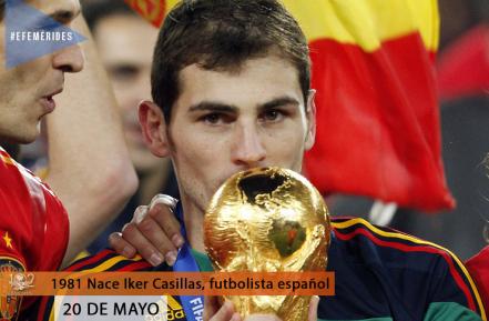 Efemérides 20 de mayo