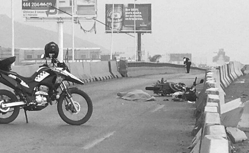 Christian murió al derrapar por varios metros sobre el bulevar Rocha Cordero; tenía 17 años