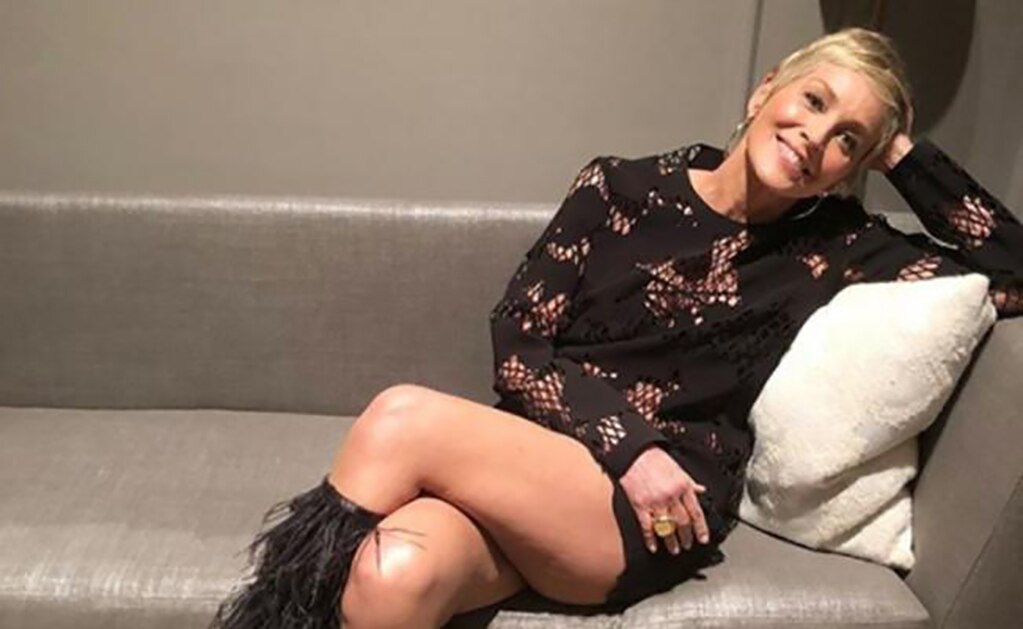 Sharon Stone luce su figura a los 60 años