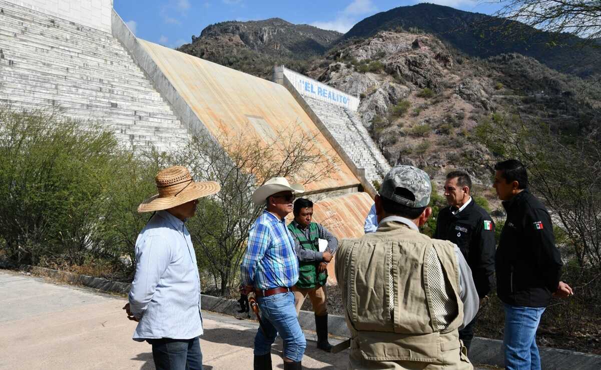 Tras diálogo con habitantes de El Realito, Guanajuato, se liberan válvulas para abastecer agua a SLP. Fotos: Samuel Estrada