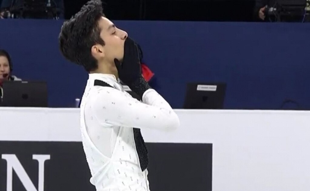 El patinador mexicano Donovan Carrillo rompe récord en Corea del Sur