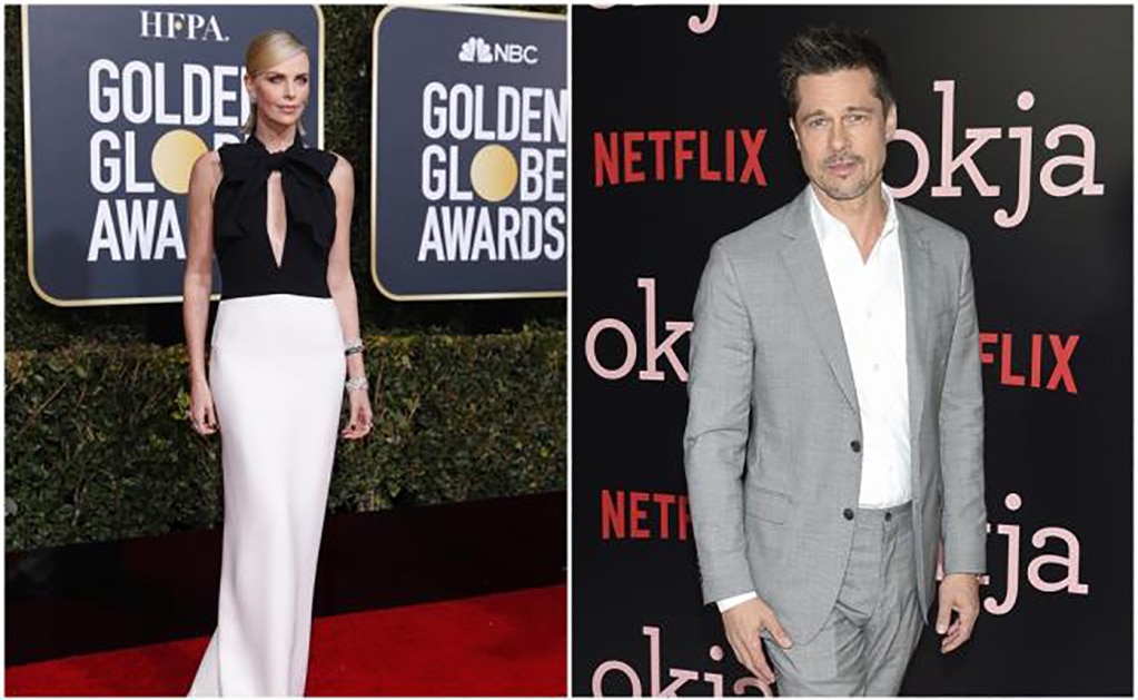 A Charlize Theron y Brad Pitt los flecha cupido