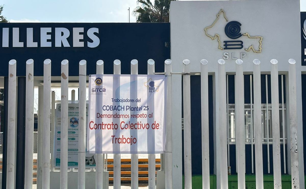 Se quedan sin clases más de 30 mil alumnos en Cobach de SLP; institución no ha informado a estudiantes. Foto: Cecilia Lara