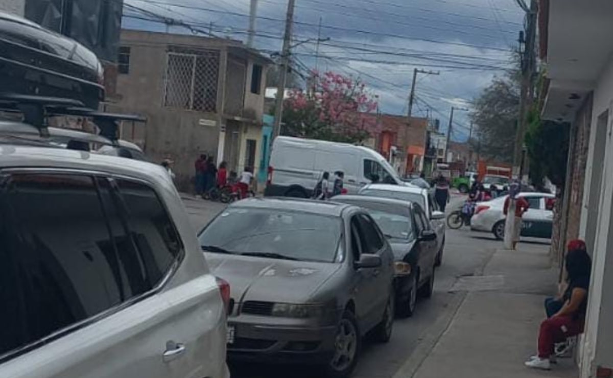 El ataque con armas de fuego se registró al medio día de este 11 de octubre en la colonia Centro. Foto: Especial