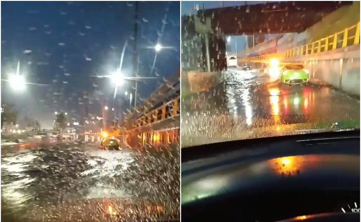 Inundación de lateral de Puente Pemex fue por falla eléctrica, justifica Obras Públicas de capital de SLP 