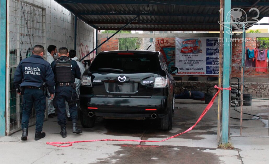 (GALERÍA) Asesinan a hombre en autolavado
