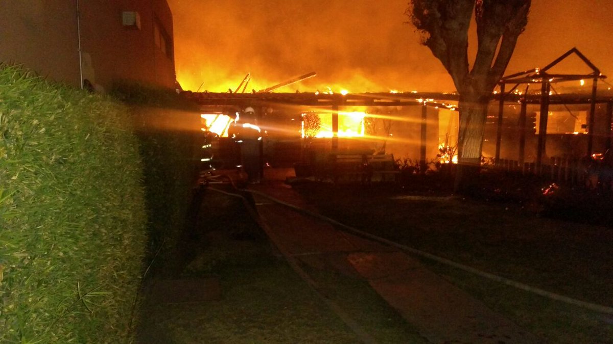 Se incendia la Cabaña de Pecos