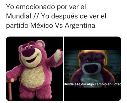 Qatar 2022. México pierde contra Argentina y los memes no se hicieron esperar