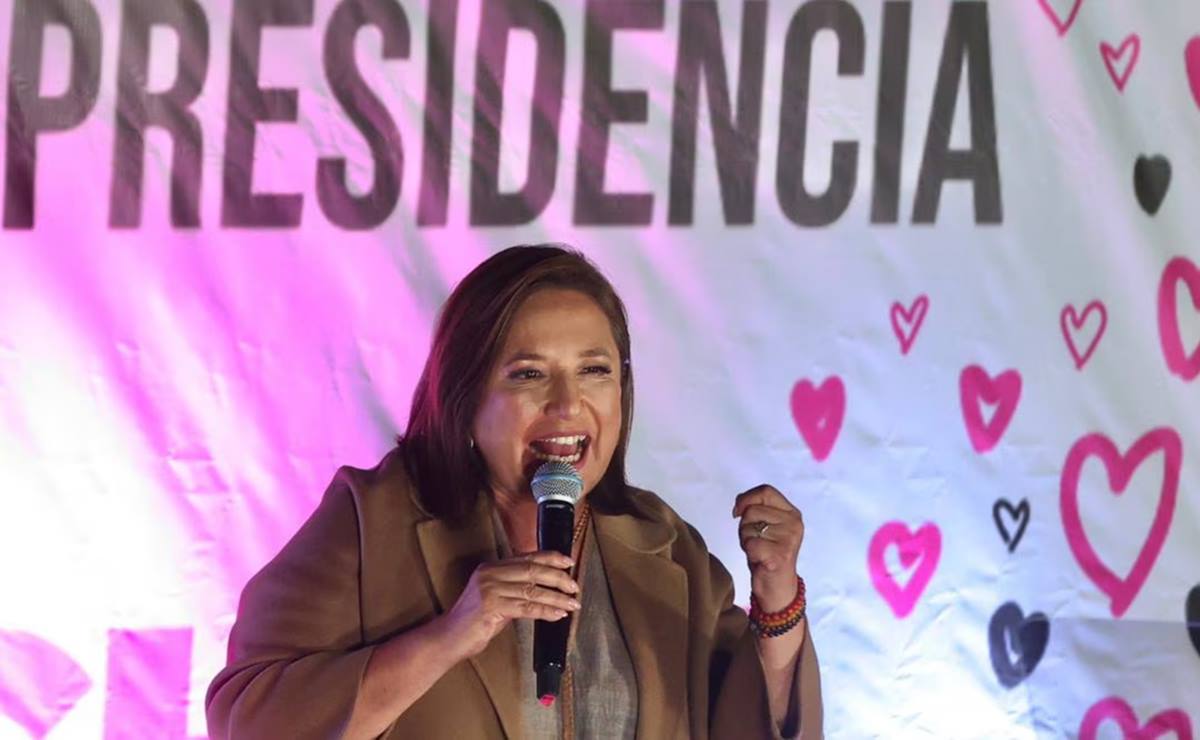 “Quise finalizar mi campaña donde inició todo”, dijo Xóchitl Gálvez en su cierre de campaña en Hidalgo Foto: Berenice Fregoso | EL UNIVERSAL