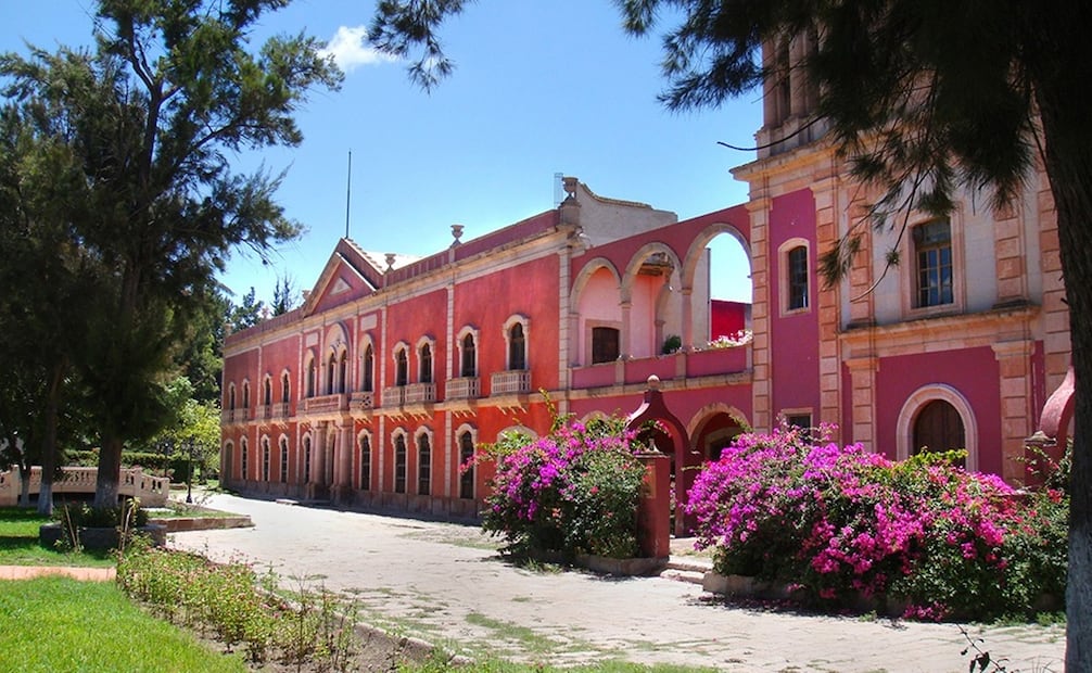 Exhacienda Gogorrón en Villa de Reyes, SLP. Foto: Facebook@ Haciendas Mexicanas.