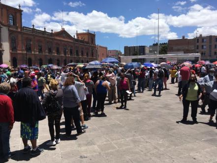 Participación y desorden, características en la elección interna de Morena en SLP