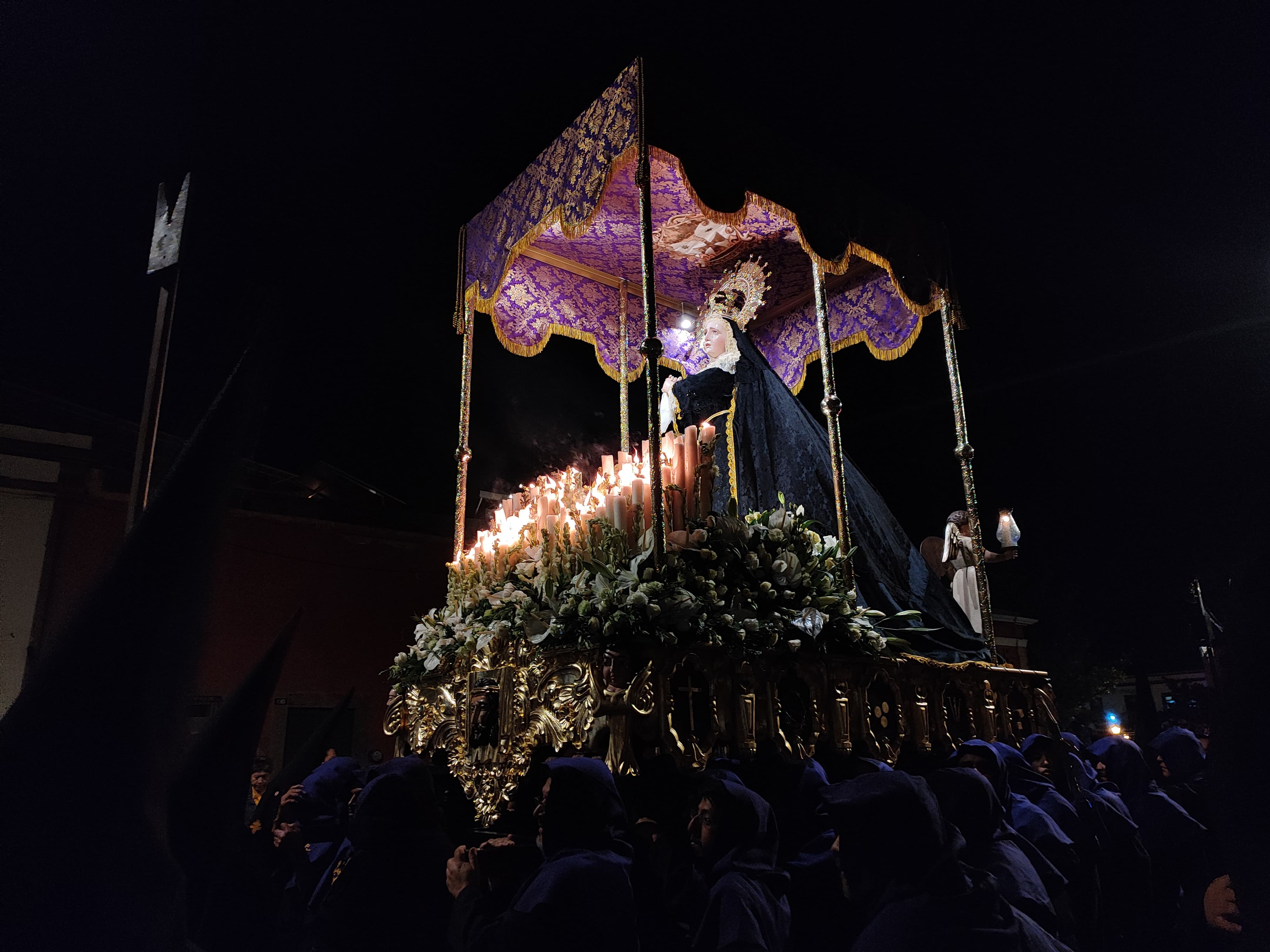 Procesión del Silencio 2024 en SLP