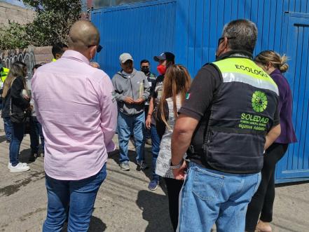 Clausuran abastecedora de pipas agua en Soledad, por incumplimiento a disposiciones de seguridad