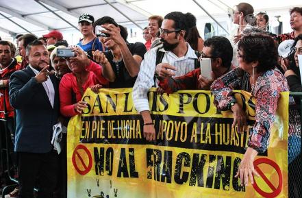 Crónica. El color de la visita de AMLO en SLP