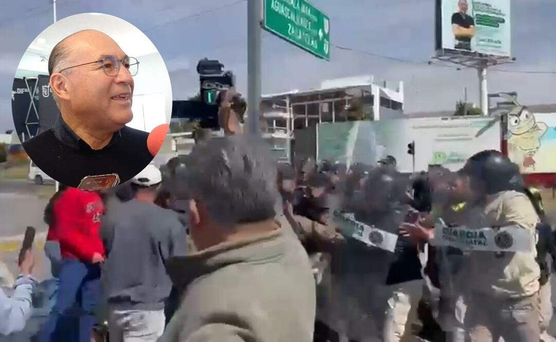 Protesta por falta de agua en la capital de SLP.