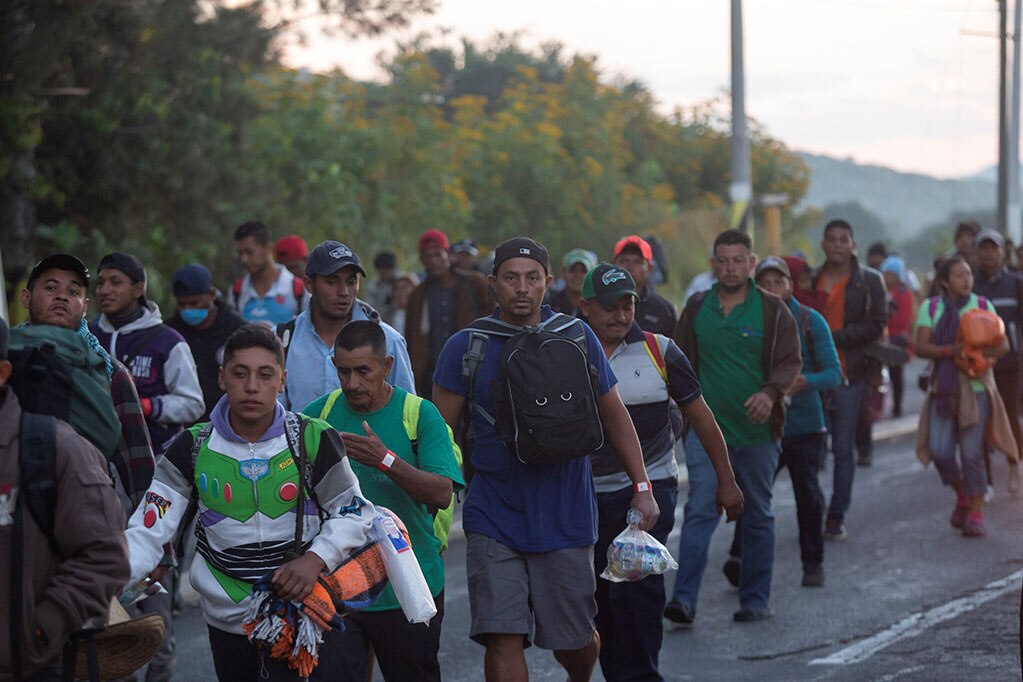 Algunos migrantes decidieron avanzar hacia SLP, la mayoría seguirá la ruta del Pacífico