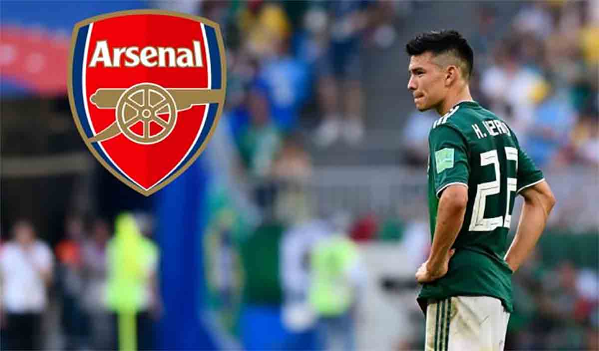 Arsenal buscaría al "Chucky" Lozano