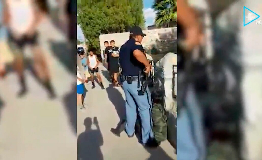Video muestra a policía de Texas encañonando a niños