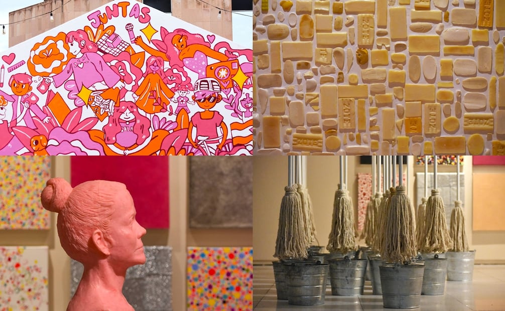 Exposición Anonimo era mujer. Fotos: Secretaría de Cultura de SLP