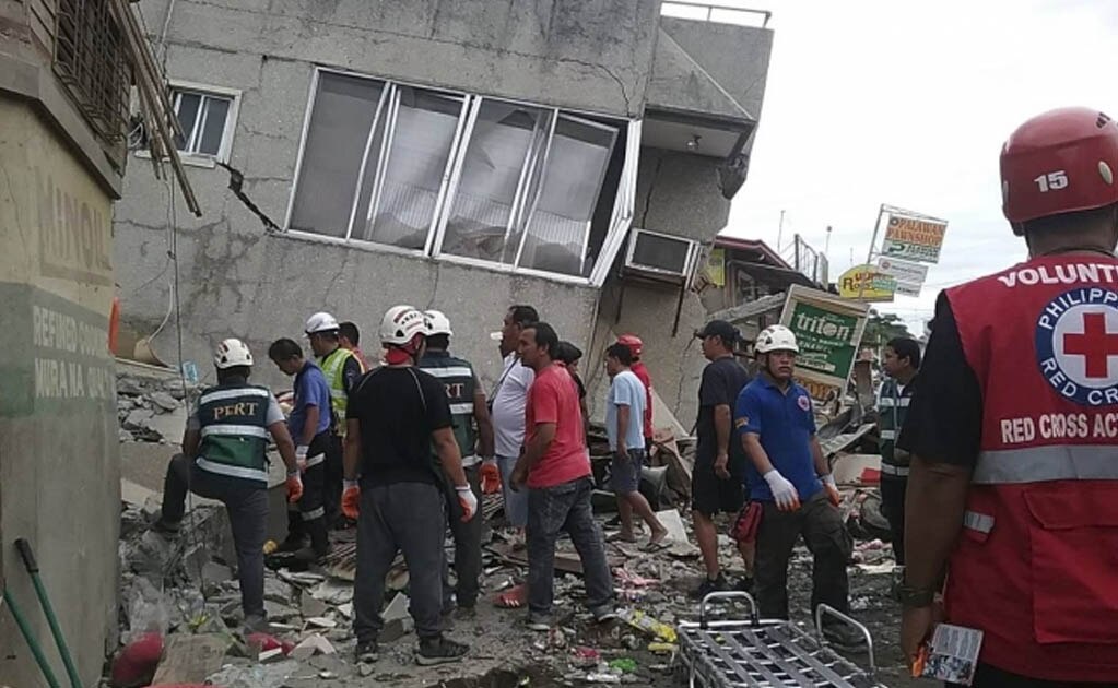 Sismo de 6.8 deja al menos un muerto en Filipinas