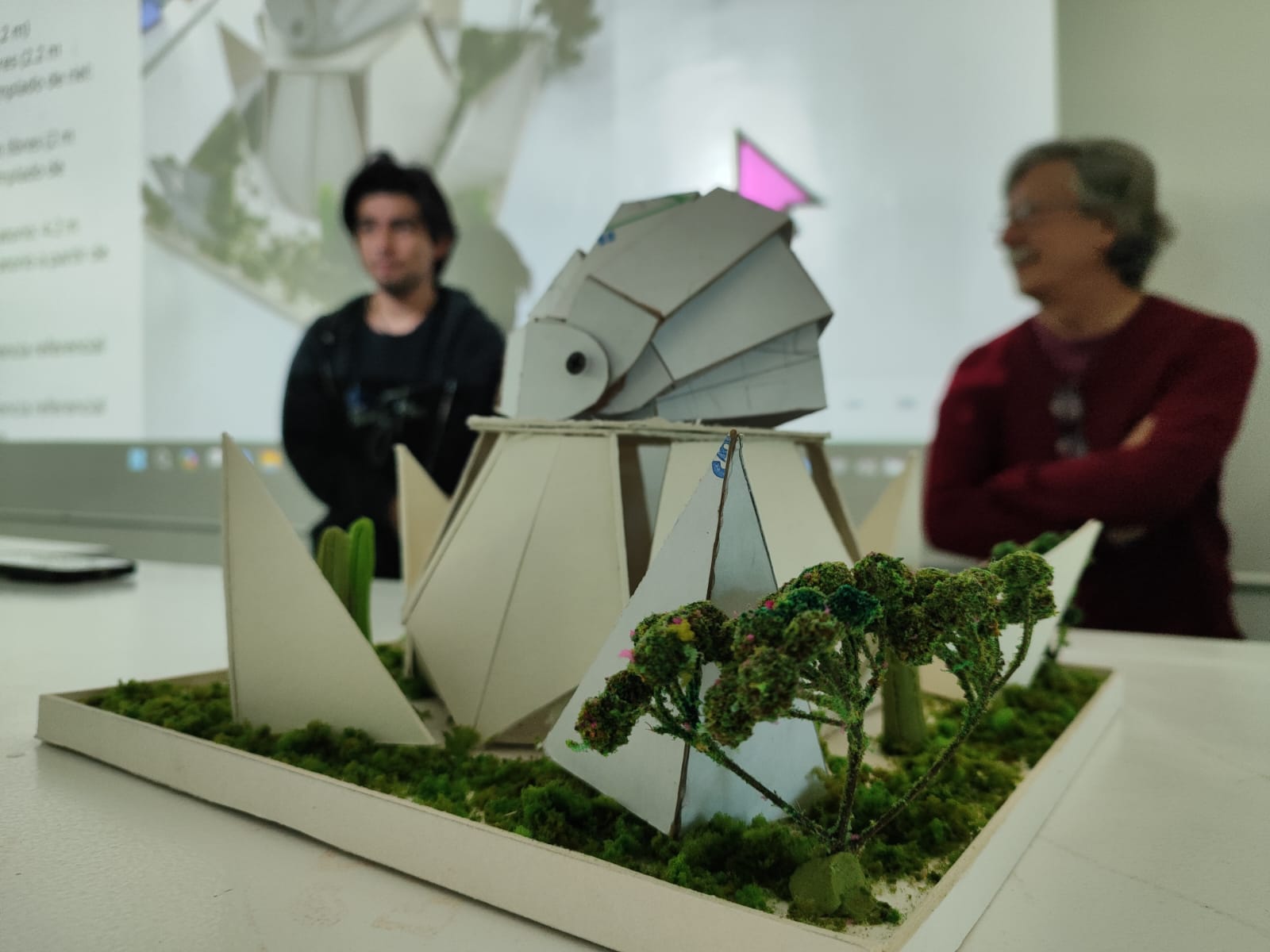 Modelo del observatorio astronómico.