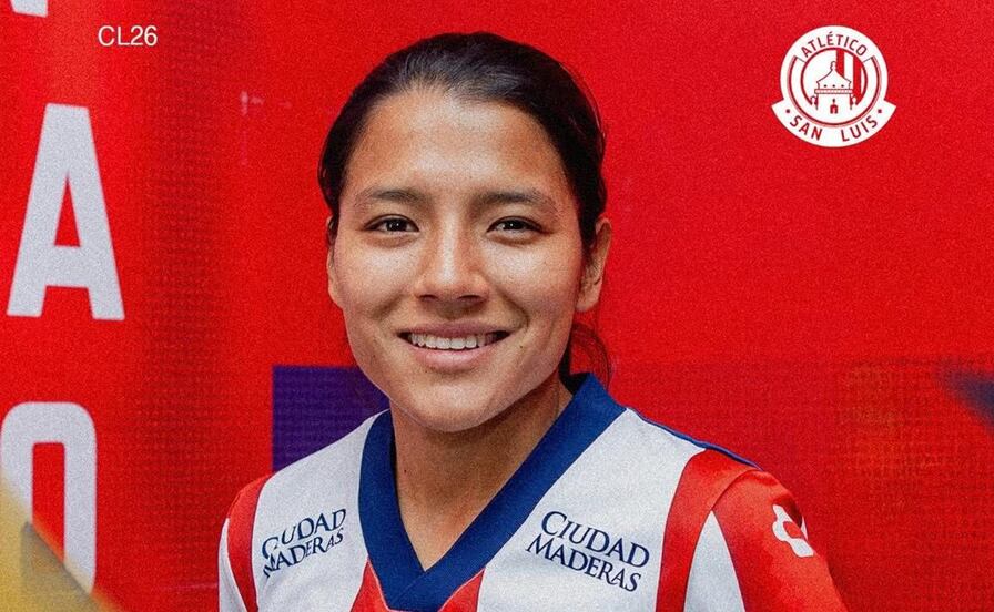 Sandra Arévalo se convierte en nuevo refuerzo del Atlético de San Luis Femenil 