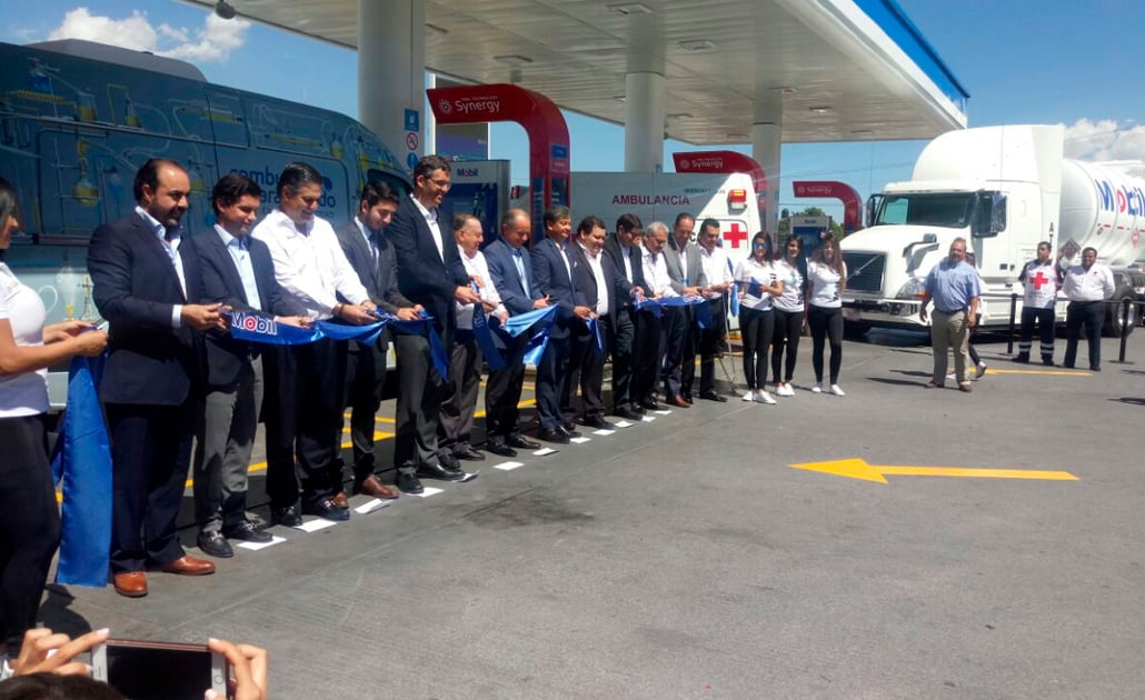 Exxon Mobil inauguró su primera gasolinera en SLP