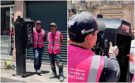 ¡Adiós a los teléfonos públicos! Ayuntamiento libera el Centro Histórico de SLP de objetos obsoletos