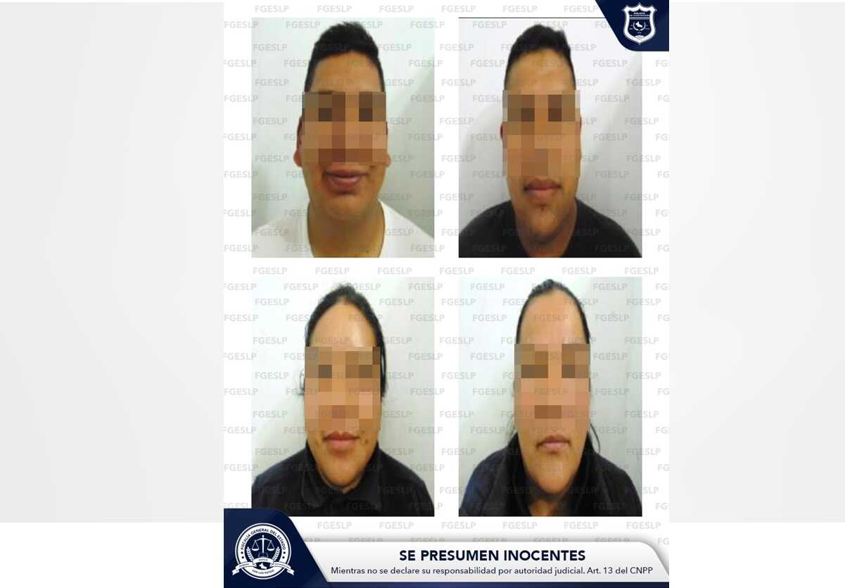 Con credenciales apócrifas, se hacían pasar por policías municipales de Mexquitic. Fotos: Especiales