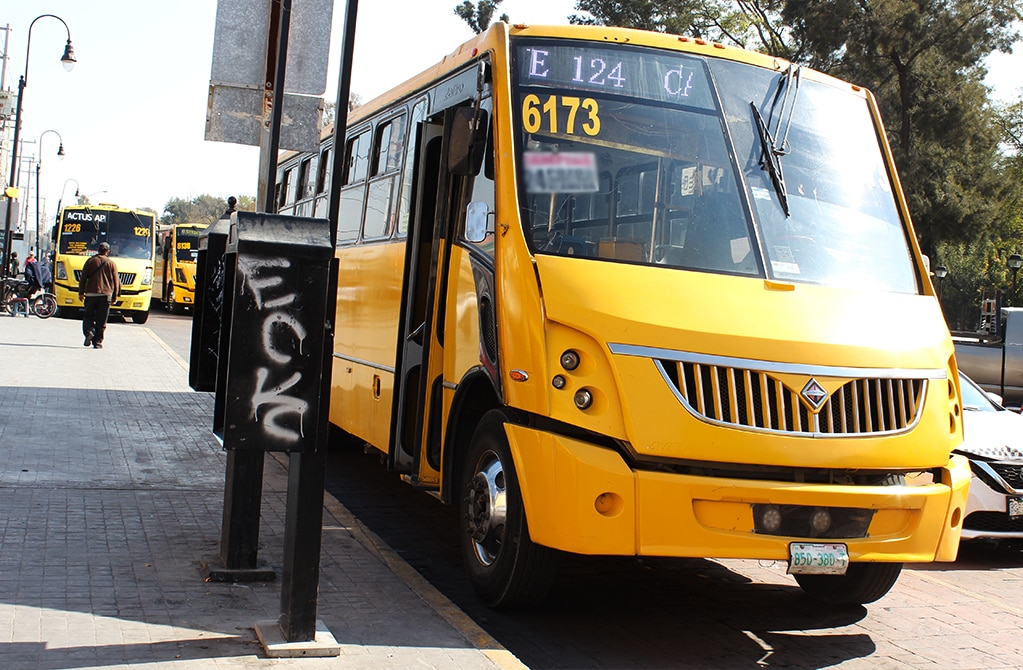 Robo a transporte urbano, situación cotidiana entre chóferes