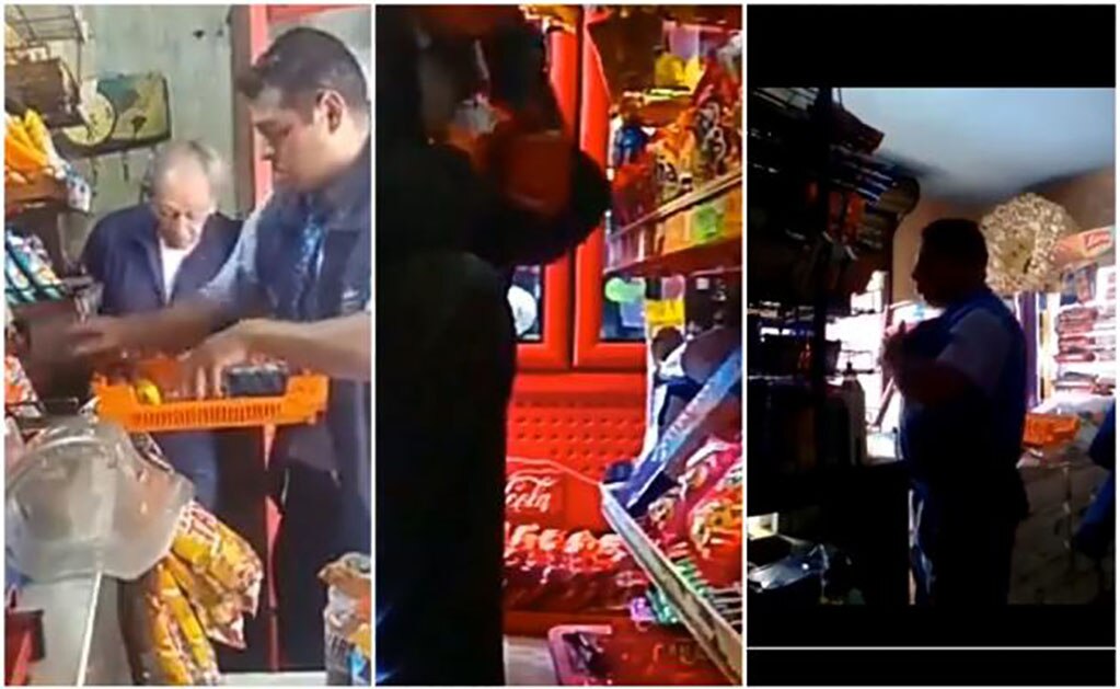 Surgen más videos de posibles robos de repartidores de Bimbo y Marinela en tienditas