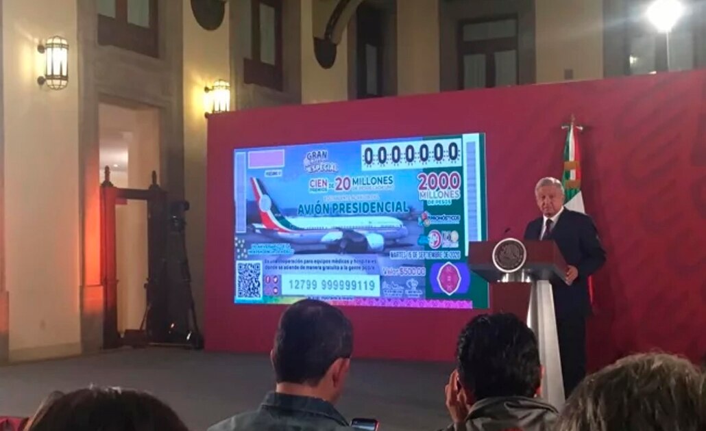 Sí se rifará avión presidencial: López Obrador