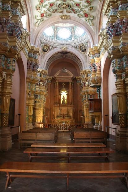 Capilla de Aranzazú en la capital de SLP. Foto: INAH.