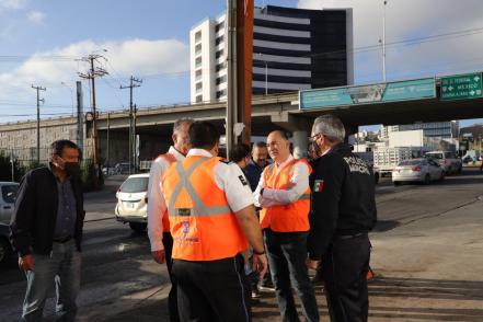 Pendiente de avenida Chapultepec es peligrosa para la circulación vehicular, dicen autoridades