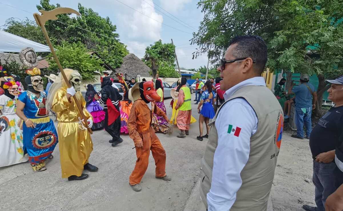 Refuerzan operativos de vigilancia por Día de Muertos en la capital y Huasteca potosina. Fotos: Especiales