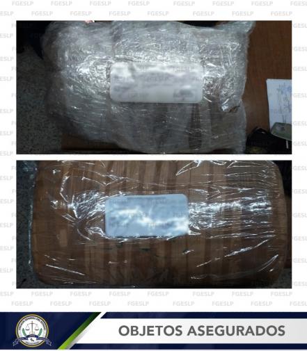 Detienen a pareja con 10 kilos de marihuana