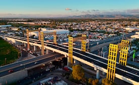 Entrega Ricardo Gallardo el puente vehicular más grande de San Luis Potosí